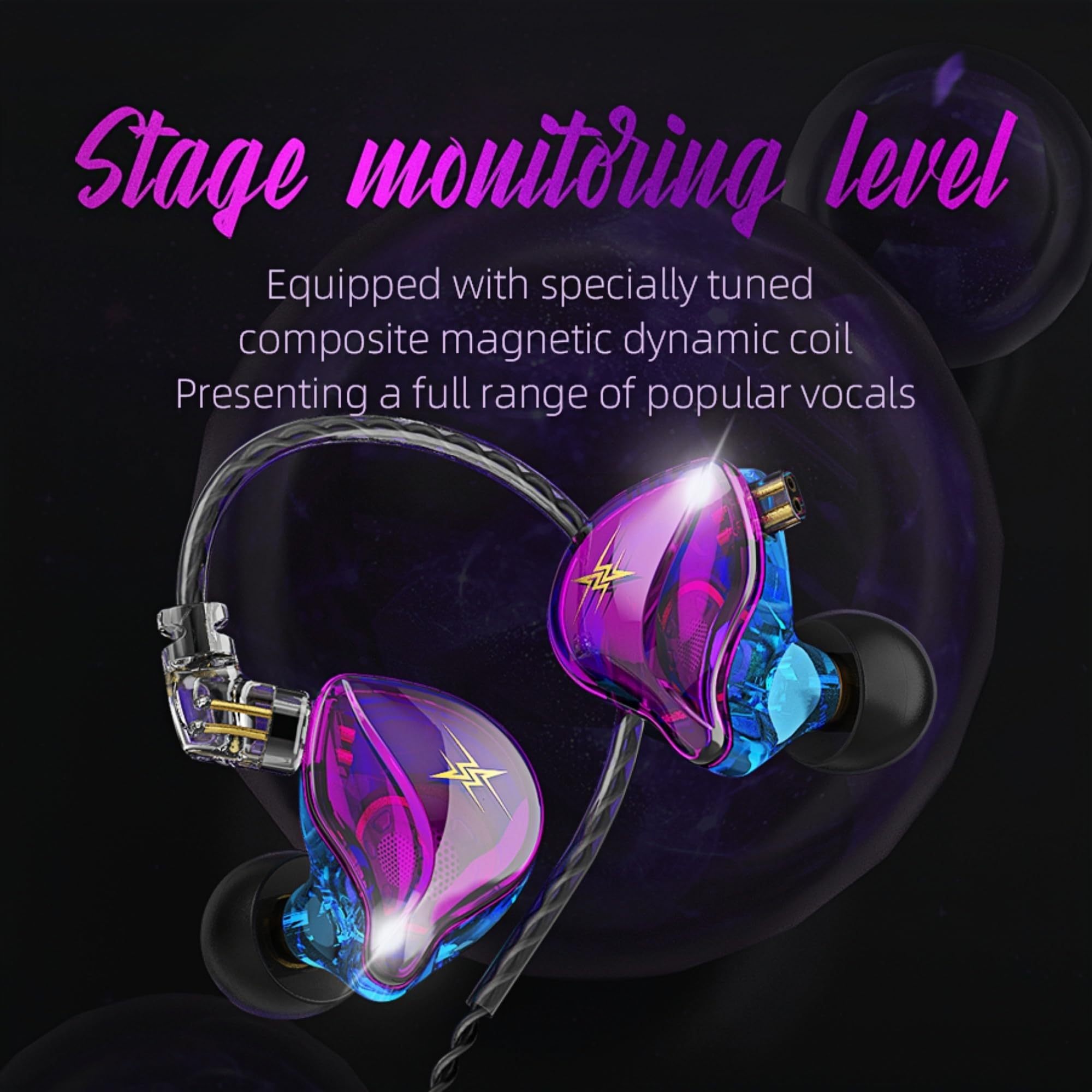 HJX QKZ ZXT IEM Wired Gaming Headset (Colorful) : Amazon.in
